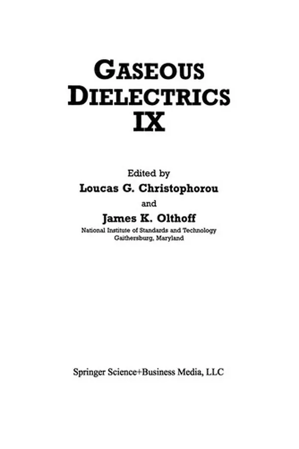 Capa de Gaseous Dielectrics IX