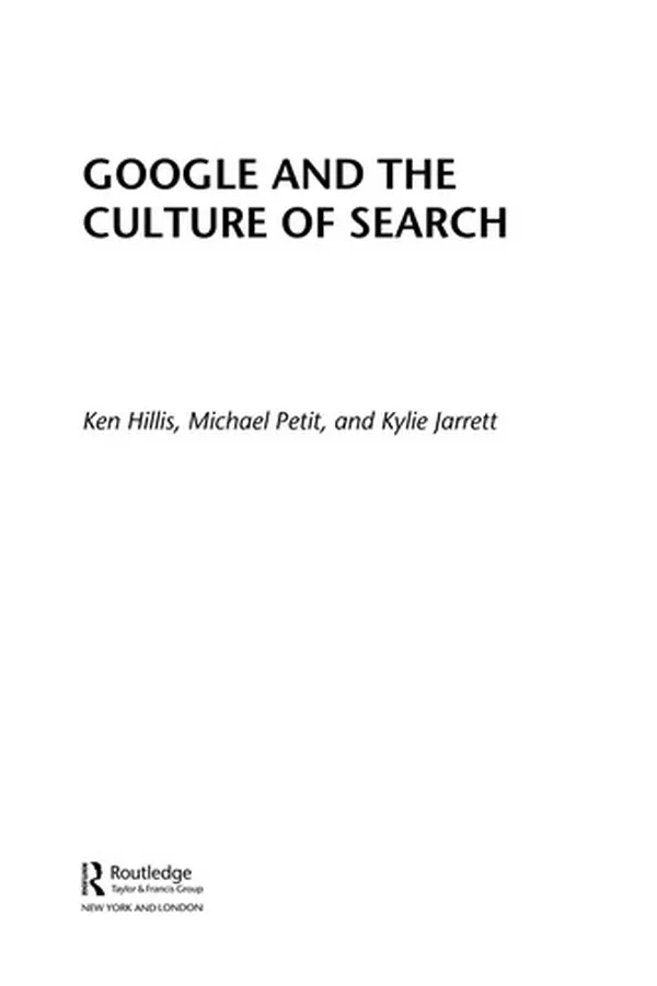 Capa de Google and the culture of search