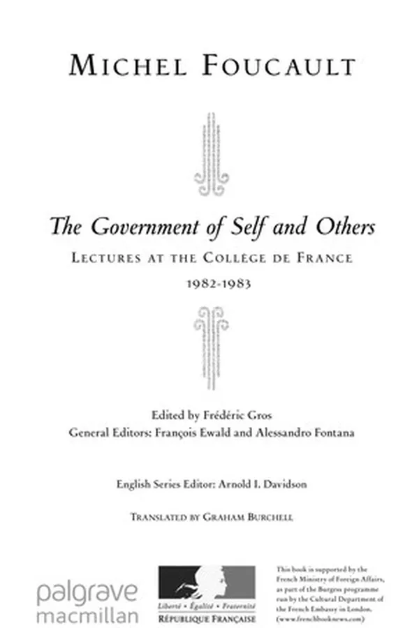 Capa de The courage of the truth (the government of self and others II)