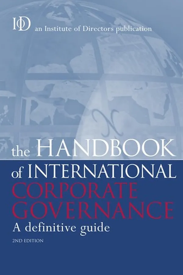 Capa de The handbook of international corporate governance