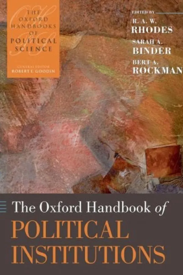 Capa de The Oxford handbook of political institutions