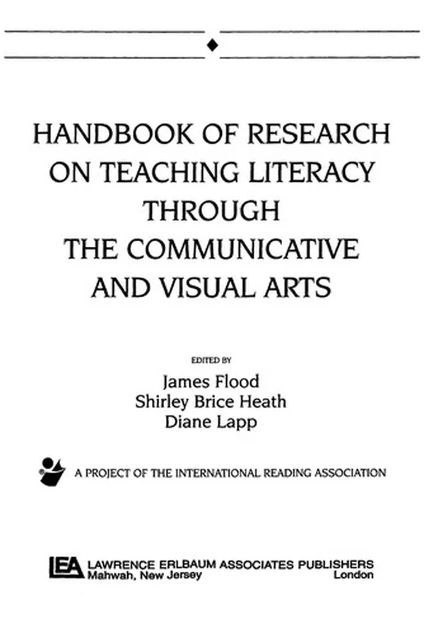 Capa de Handbook of research on teaching literacy through the communicative and visual arts