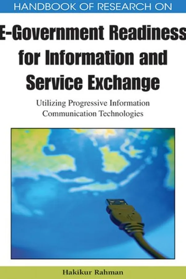 Capa de Handbook of research on e-government readiness for information and service exchange