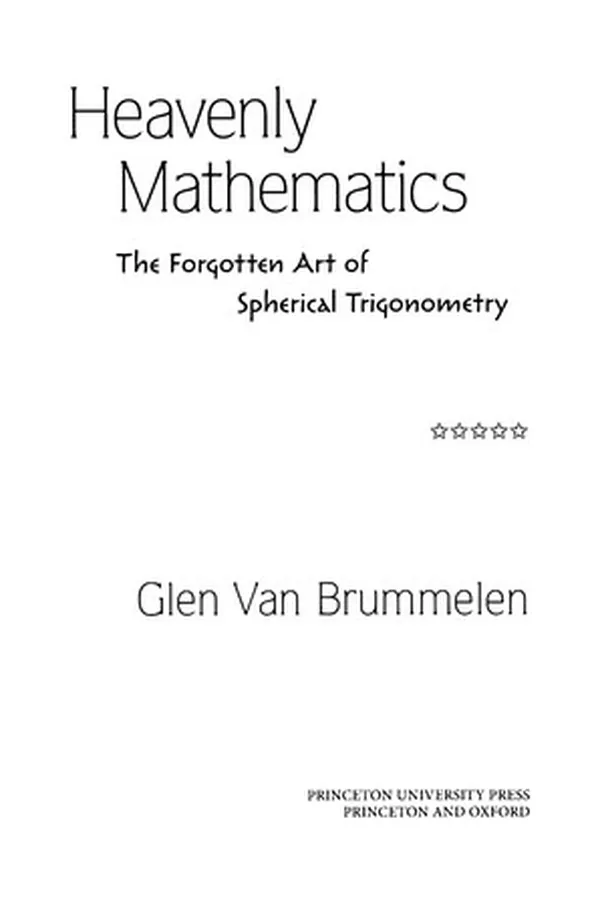 Cover of Heavenly Mathematics