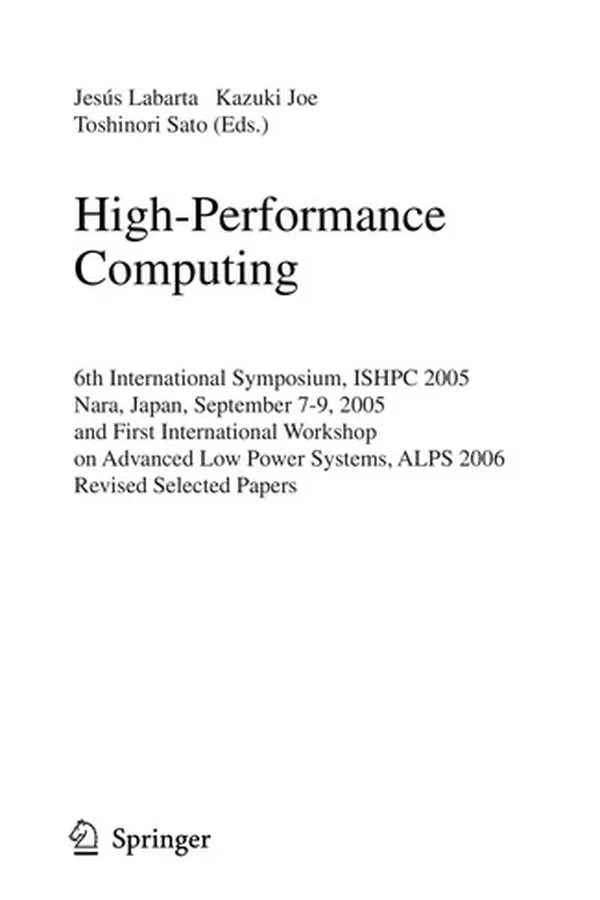 Capa de High-Performance Computing