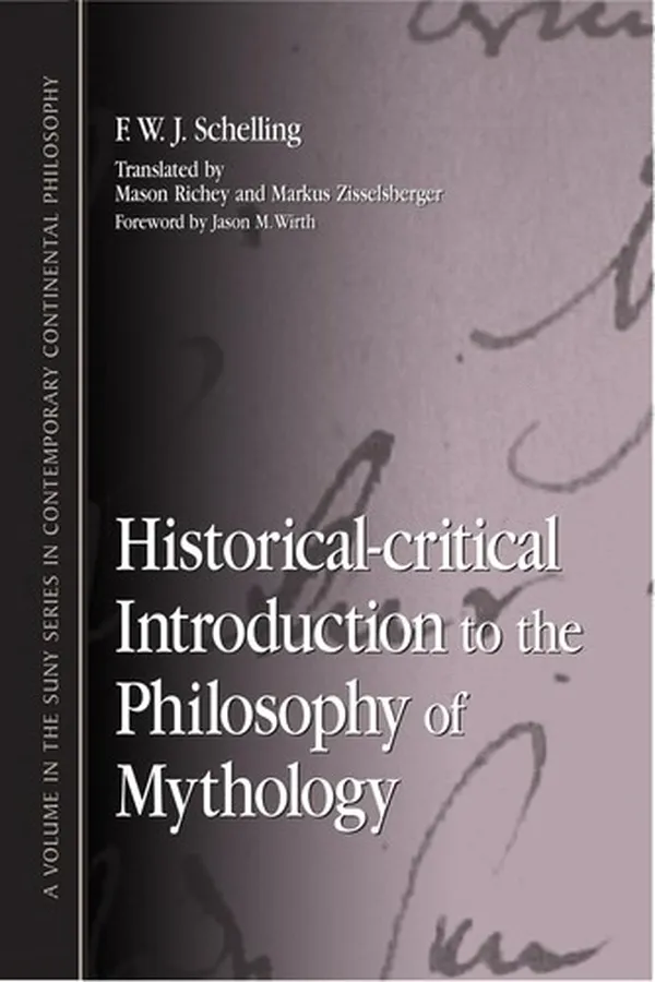 Capa de Historical-critical introduction to the philosophy of mythology