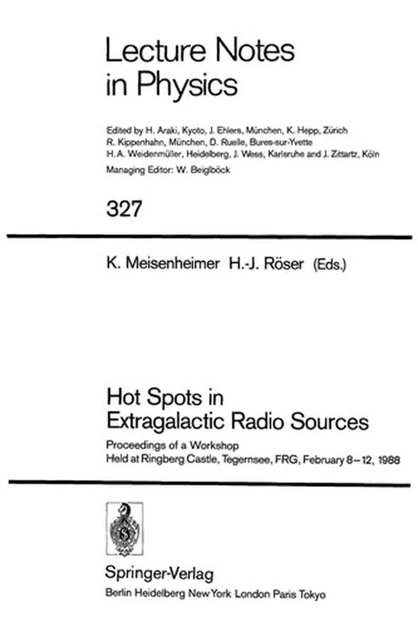 Cover of Hot spots in extragalactic radio sources