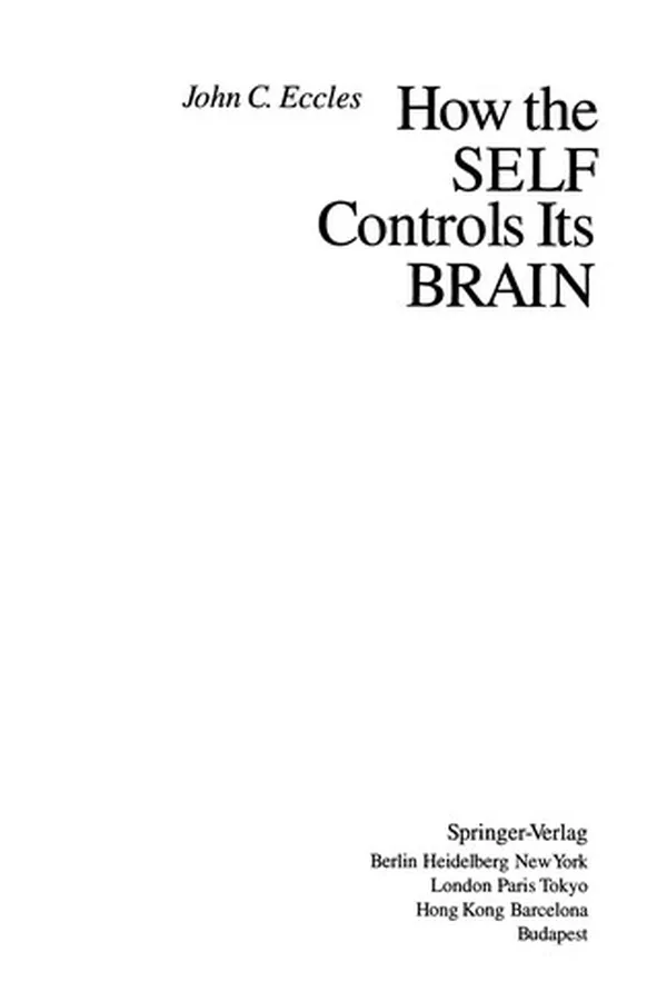 Capa de How the SELF Controls Its BRAIN