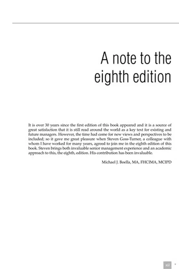 Capa de Human Resource Management in the Hospitality Industry