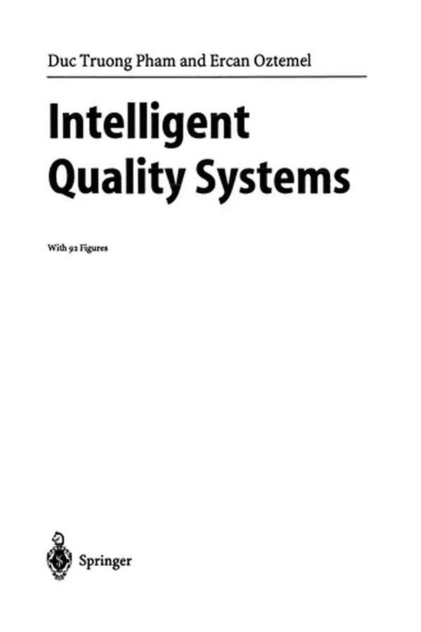 Cover of Intelligent Quality Systems