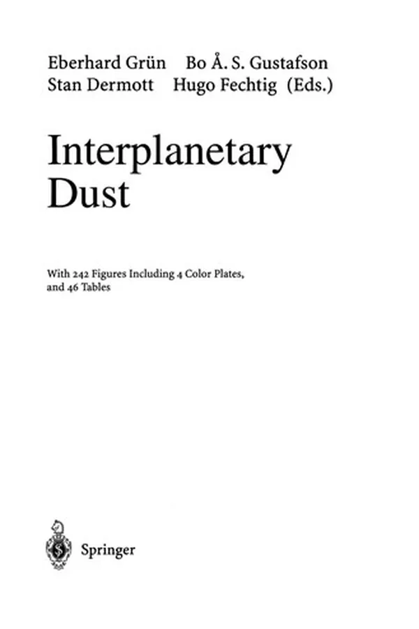 Cover of Interplanetary Dust