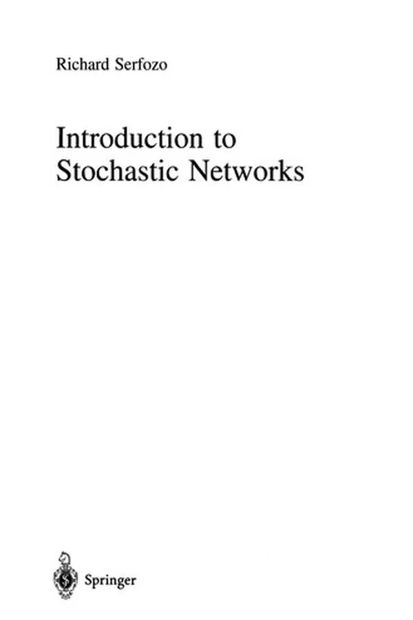 Capa de Introduction to Stochastic Networks