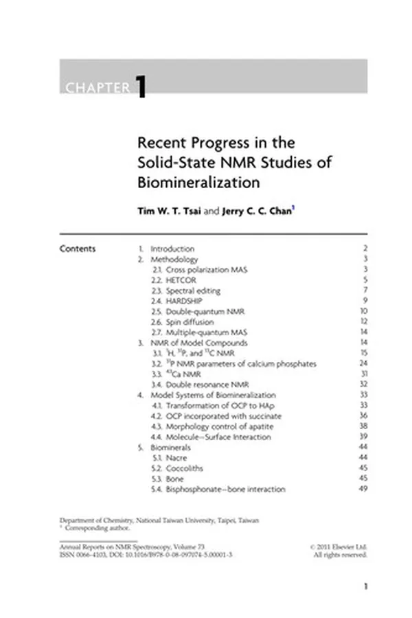Capa de Annual reports on NMR spectroscopy