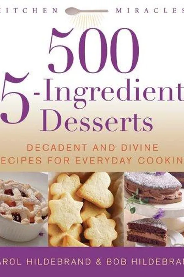 Capa de 500 5-ingredient desserts