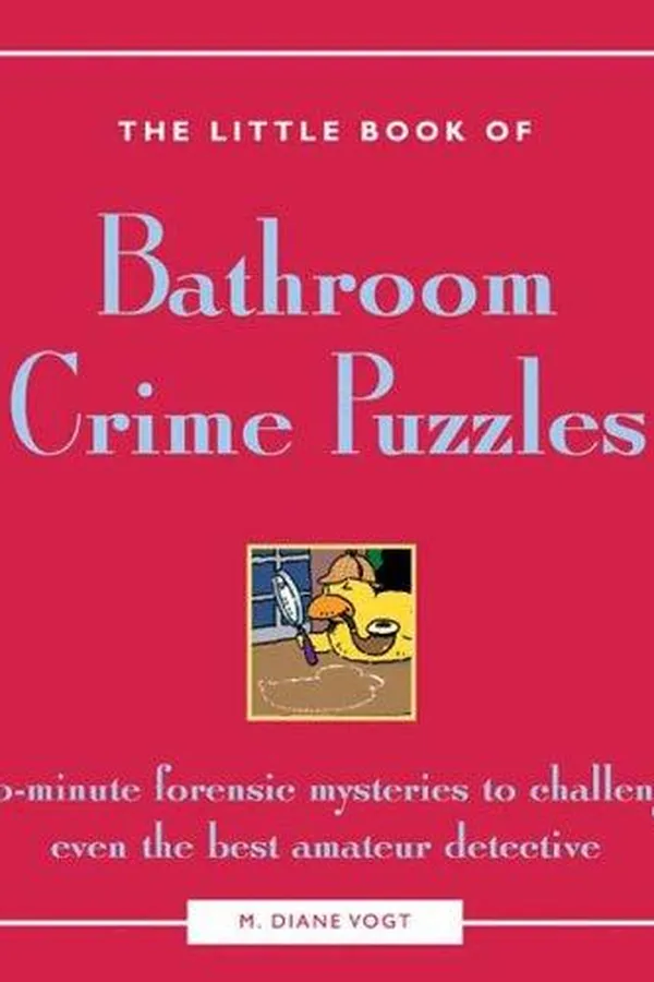 Capa de The Little Book of Bathroom Crime Puzzles