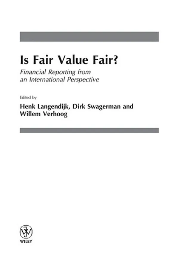 Capa de Is fair value fair?
