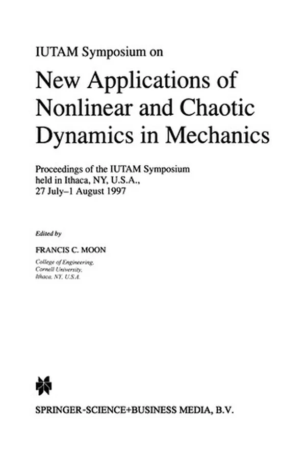 Capa de IUTAM Symposium on New Applications of Nonlinear and Chaotic Dynamics in Mechanics