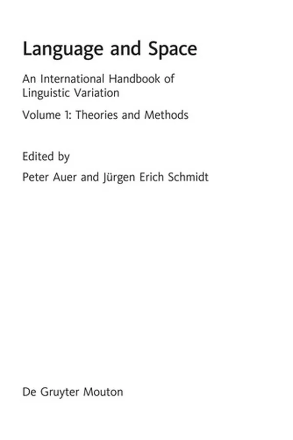 Capa de Theories and Methods