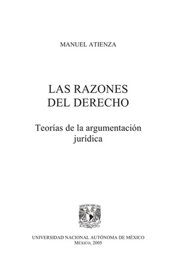 Capa de Las razones del Derecho