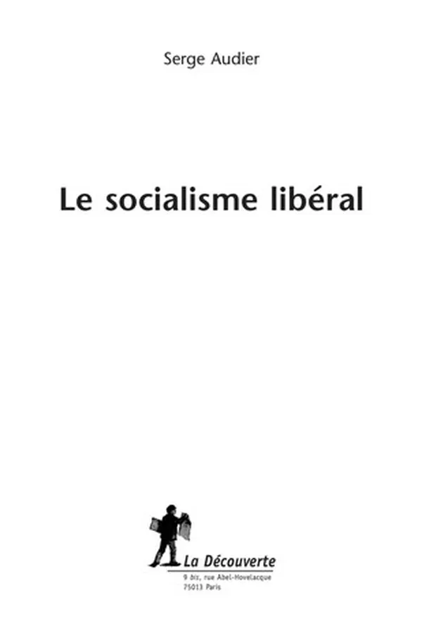 Capa de Le socialisme libéral