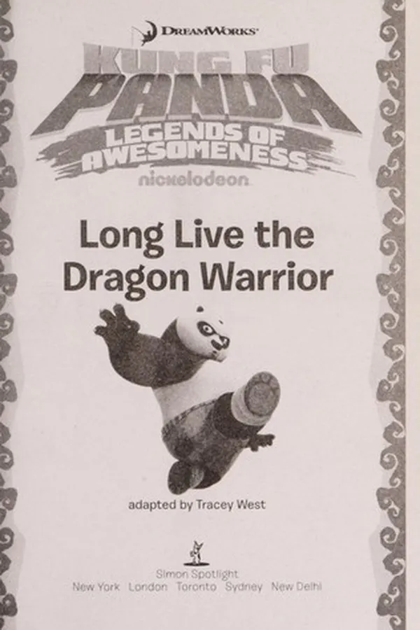 Capa de Long live the dragon warrior