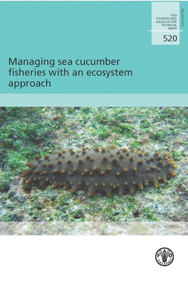 Capa de Managing sea cucumber fisheries with an ecosystem approach