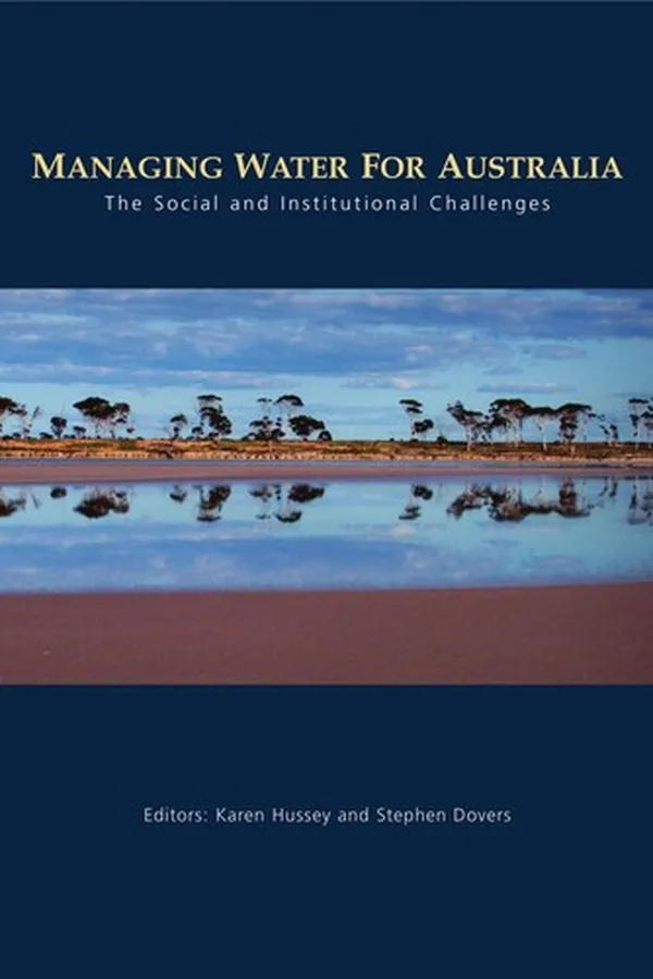 Capa de Managing water for Australia