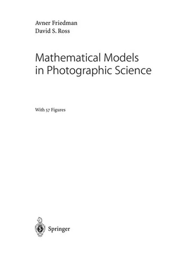 Capa de Mathematical models in photographic science