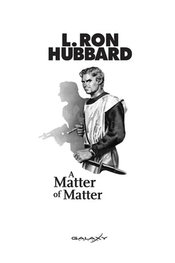 Cover of A matter of matter