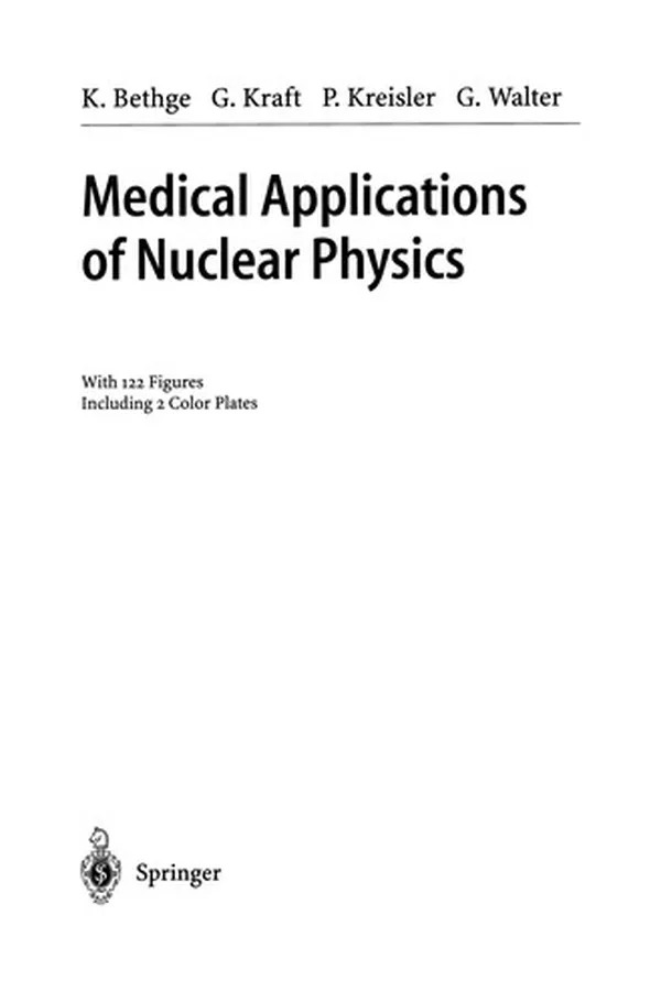 Capa de Medical Applications of Nuclear Physics