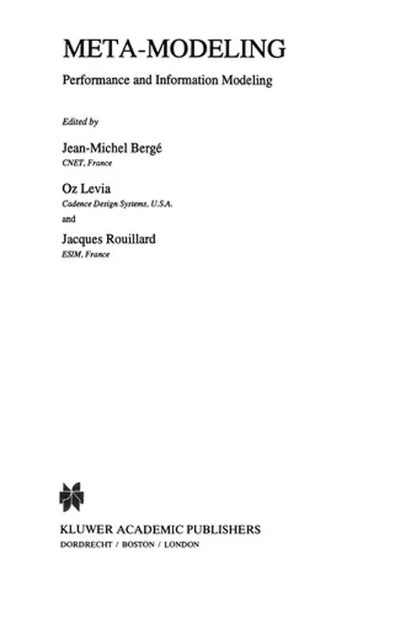 Cover of Meta-Modeling