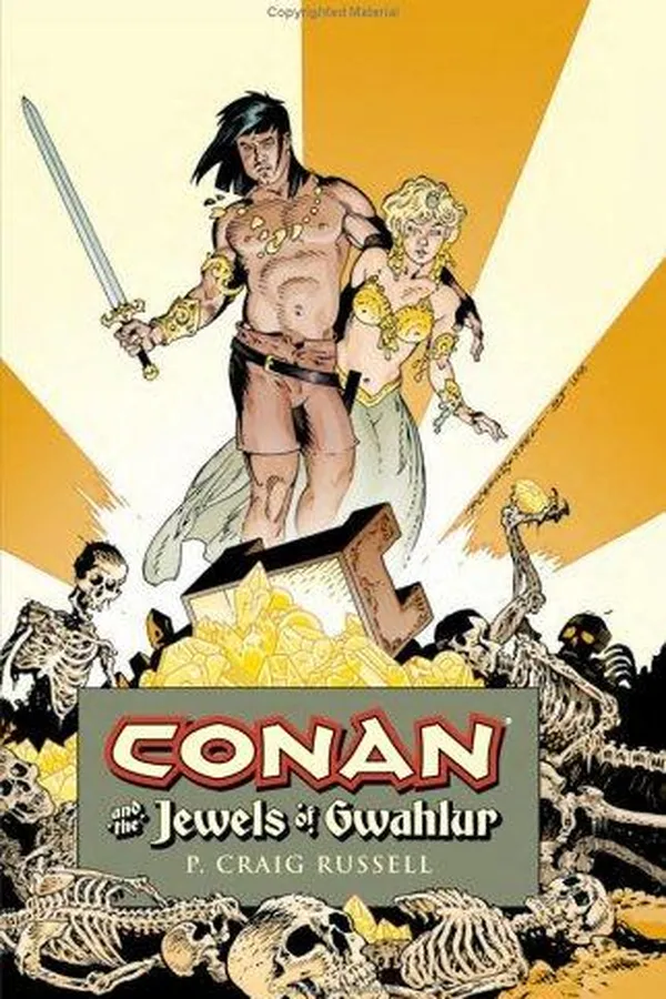 Capa de Conan and the Jewels of Gwahlur