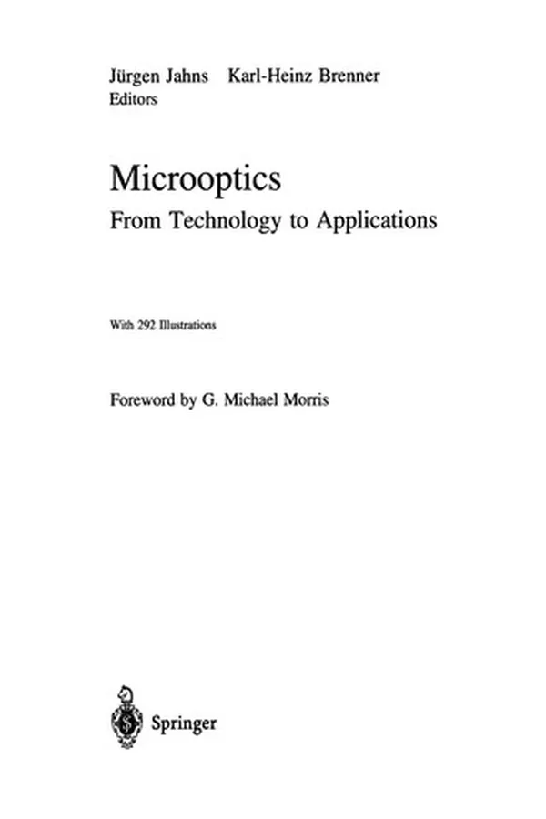 Cover of Microoptics