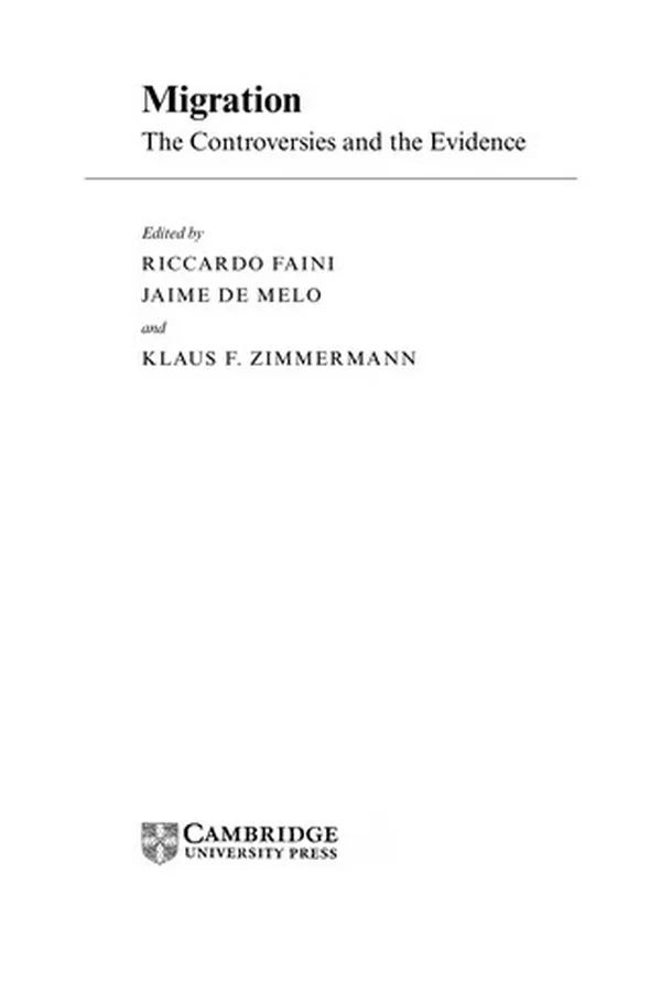 Capa de Trade and migration