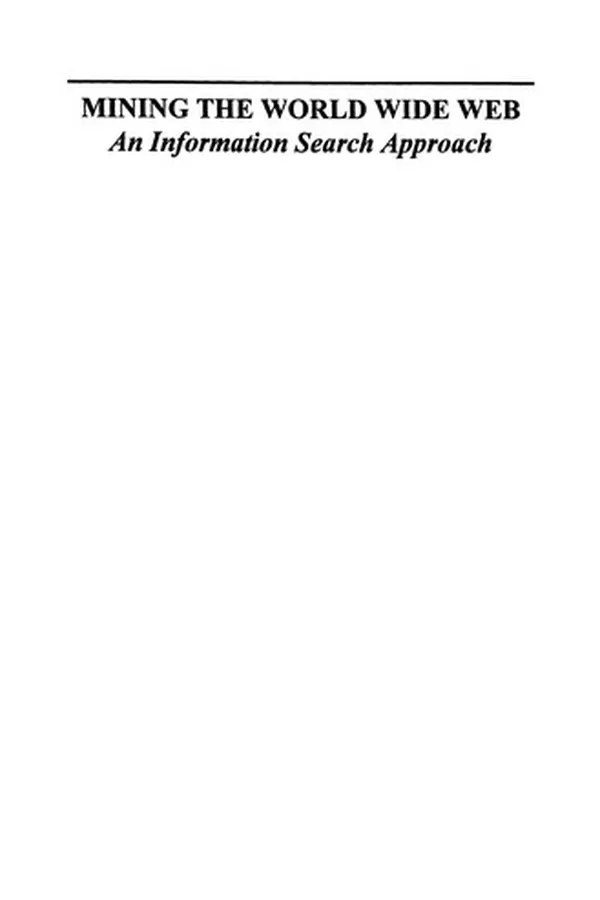 Capa de Mining the World Wide Web