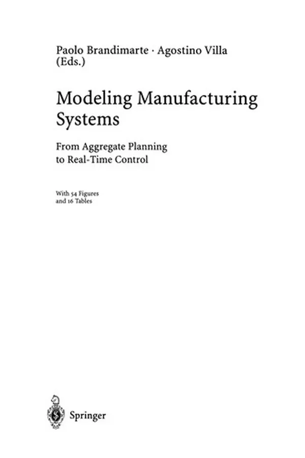 Capa de Modeling Manufacturing Systems