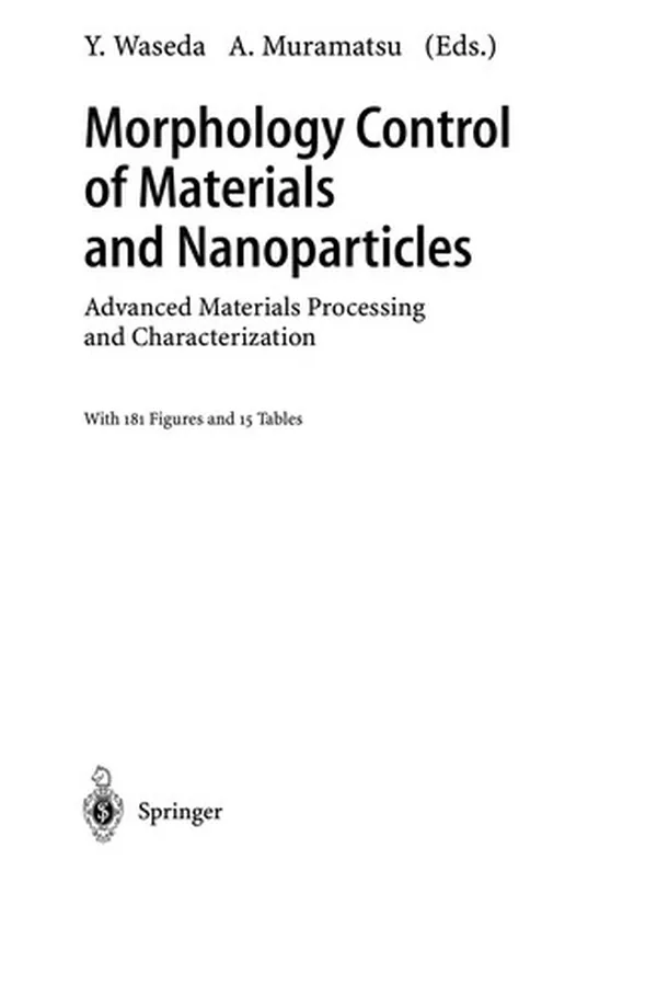 Capa de Morphology Control of Materials and Nanoparticles