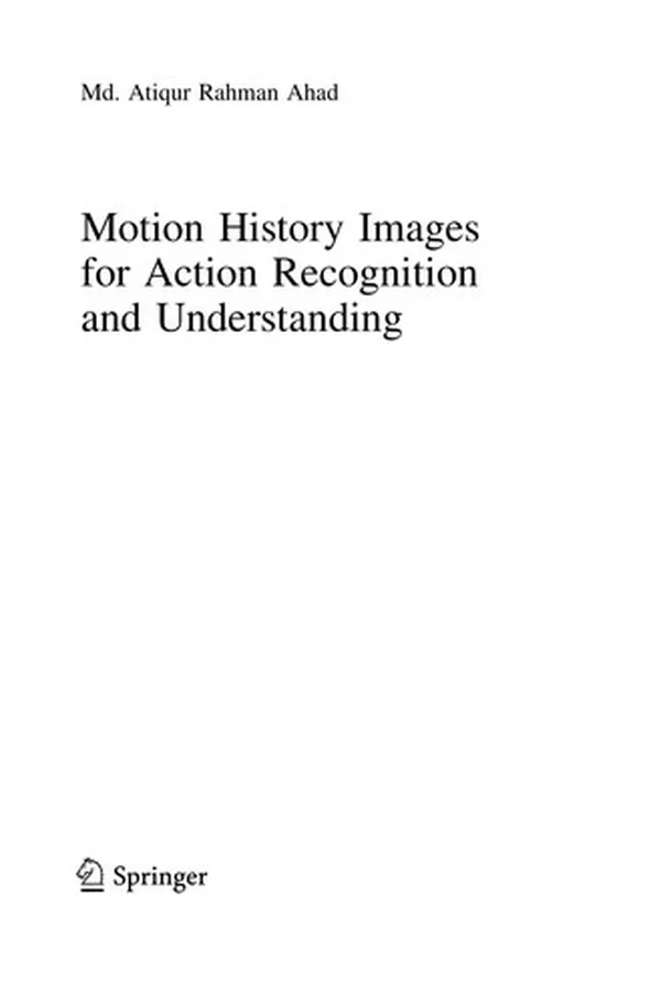 Capa de Motion History Images for Action Recognition and Understanding