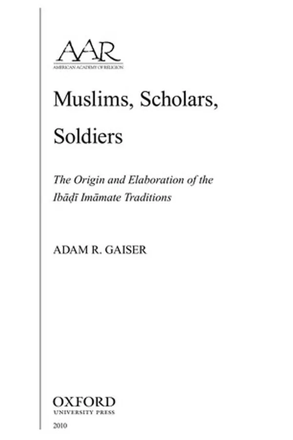 Capa de Muslims, scholars, soldiers
