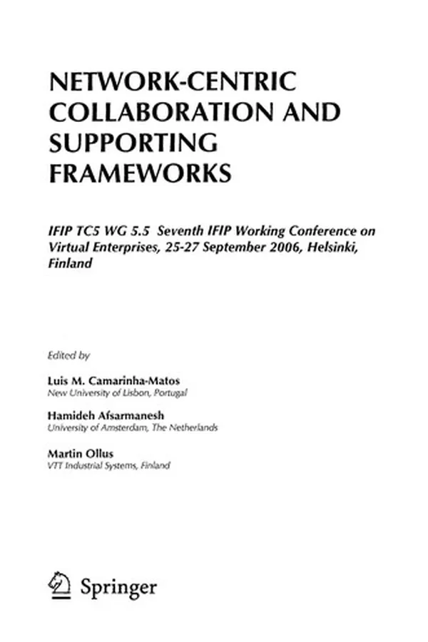 Cover of Network-centric collaboration and supporting frameworks
