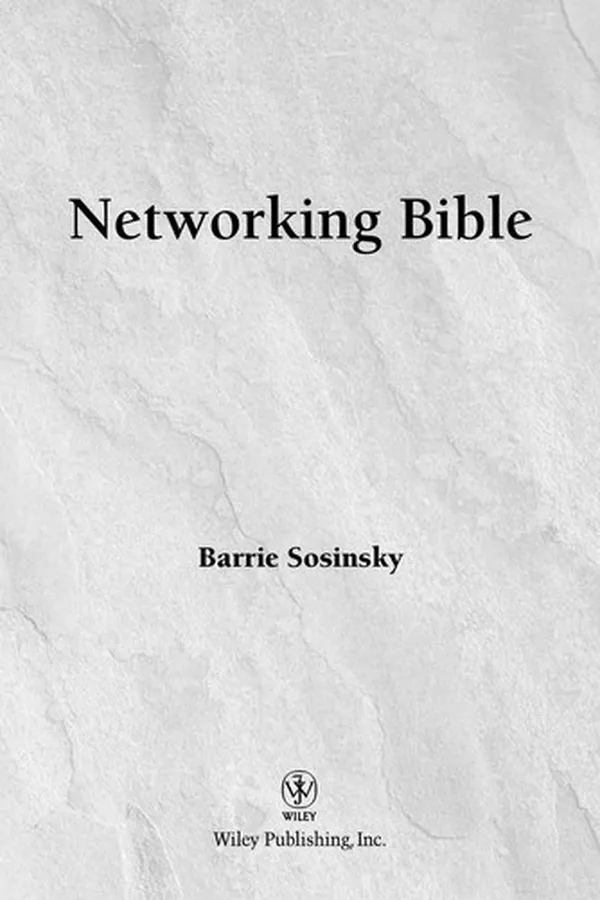 Cover of Networking Bible