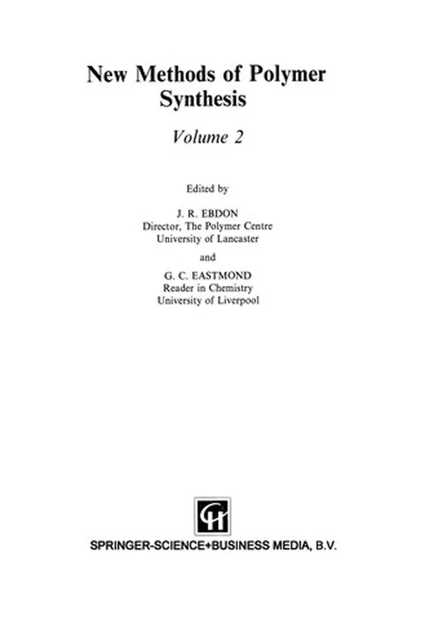 Capa de New Methods of Polymer Synthesis