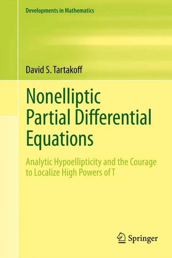 Capa de Nonelliptic Partial Differential Equations