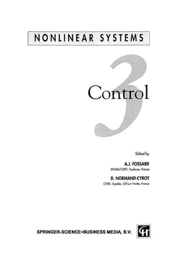 Cover of Nonlinear Systems