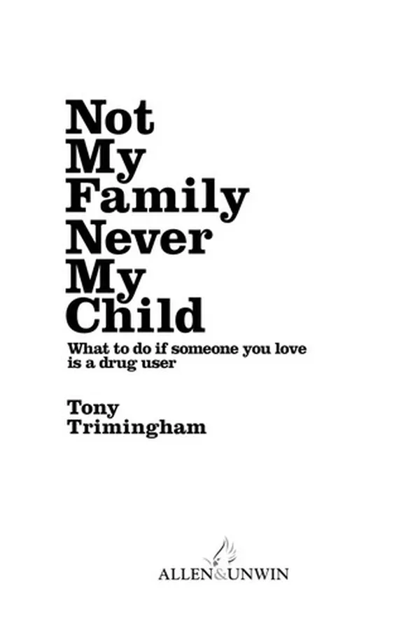 Capa de Not my family, never my child