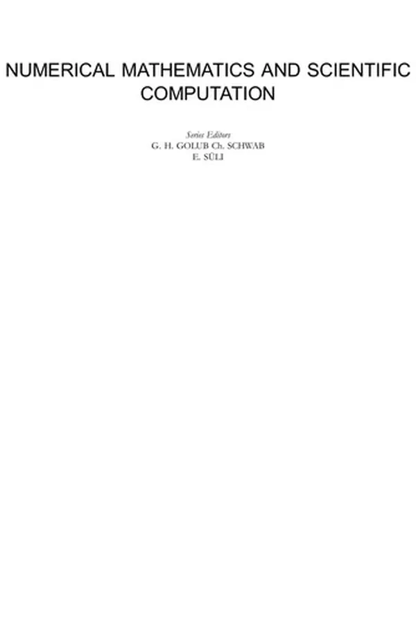 Cover of NUMERICAL METHODS FOR IMAGE REGISTRATION