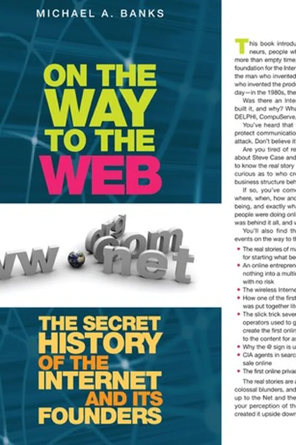 Capa de On the way to the web