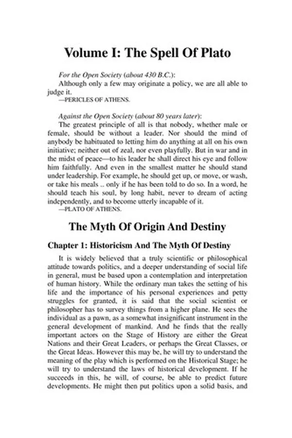 Capa de The Open Society and Its Enemies