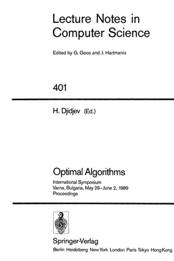 Capa de Optimal algorithms
