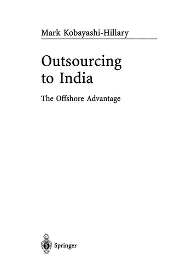 Capa de Outsourcing to India